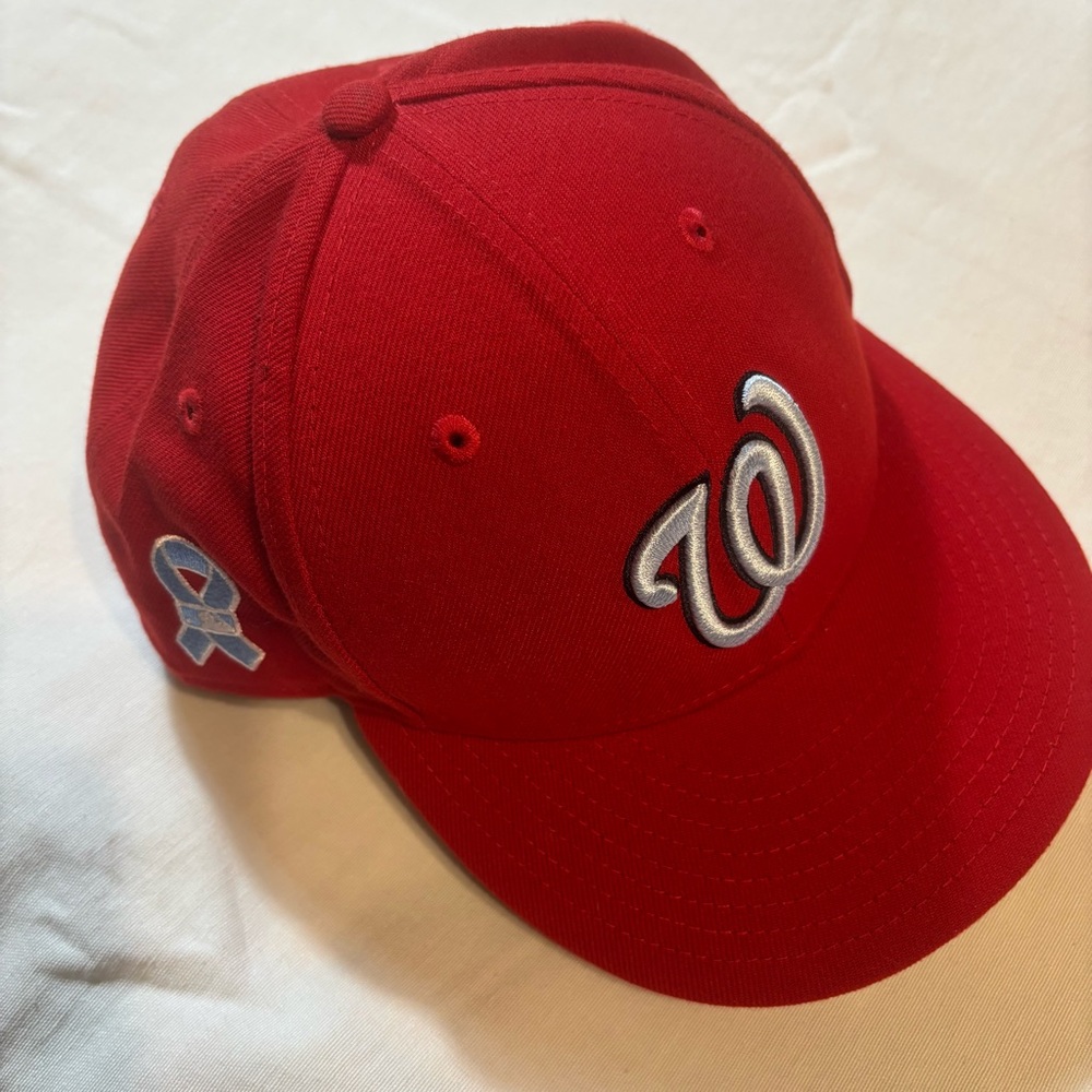 New Era Washington Nationals Vibrant Red 59FIFTY Cap Fitted